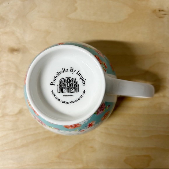 Portobello by Inspire Cherish Yesterday,Dream Tomorrow Cup Mug Flowers England - Picture 4 of 9